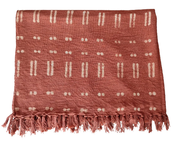 Brown Unique Throw Blanket