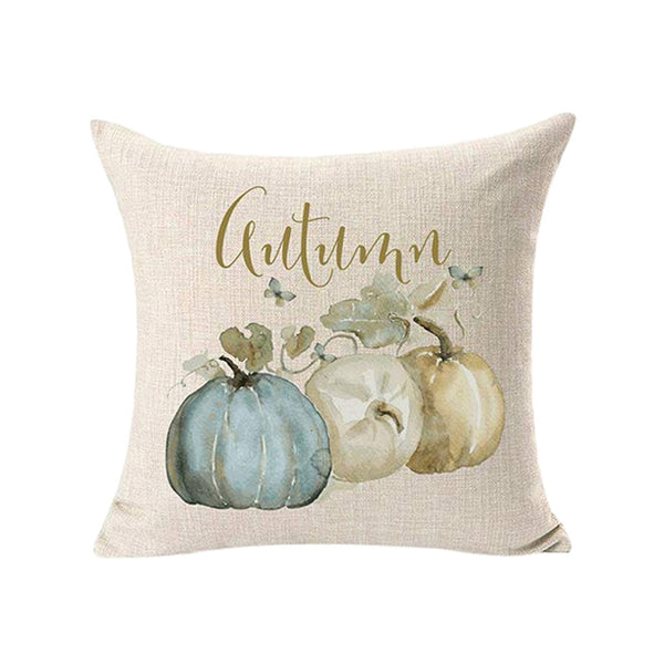 Fall Throw Pillow Cases Set of 4