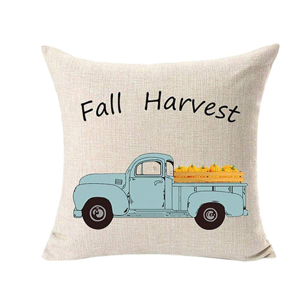 Fall Throw Pillow Cases Set of 4