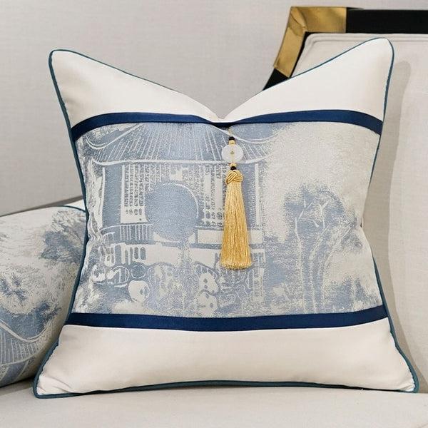 Blue/White Pillowcases