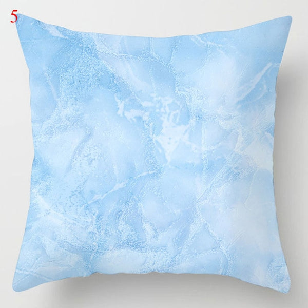 Modern Nordic Blue Pillowcases Collection