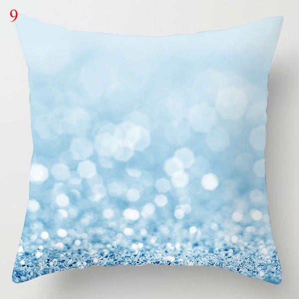 Modern Nordic Blue Pillowcases Collection