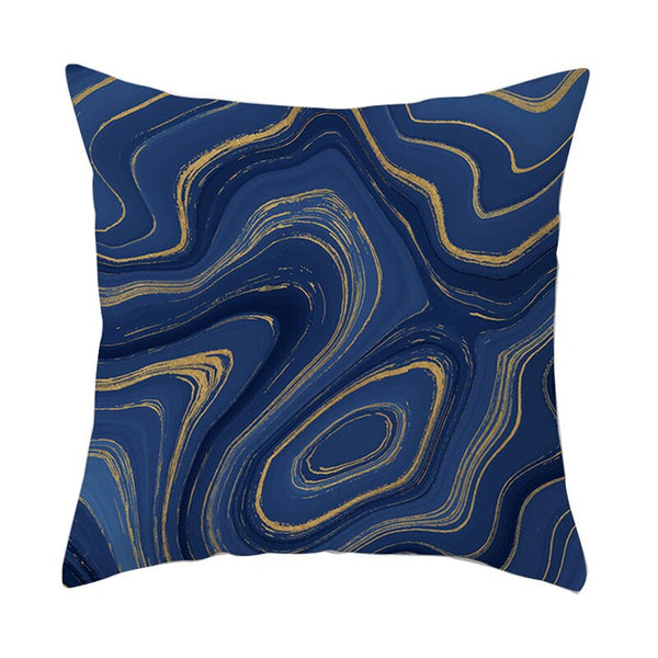 Modern Nordic Blue Pillowcases Collection