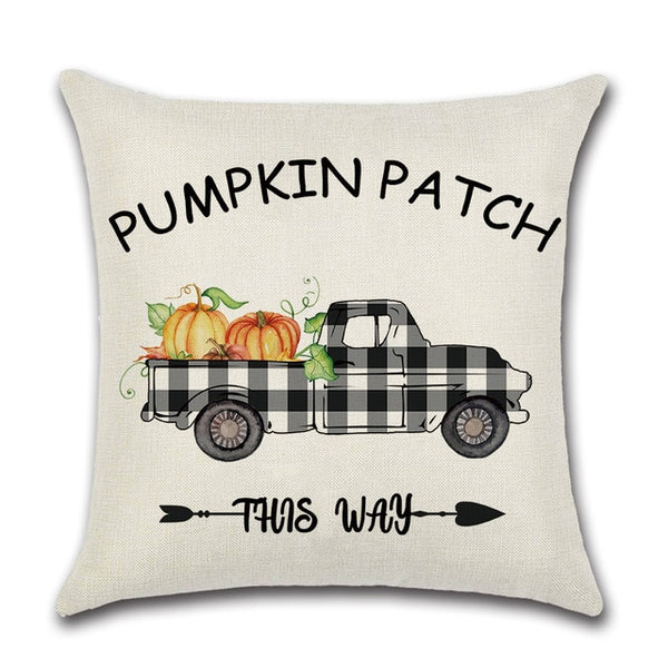 Autumn Pumpkin Pillowcases