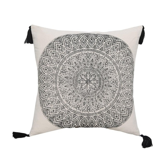 Boho Black/white Pillowcases